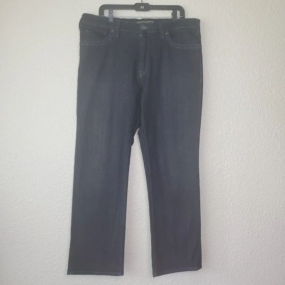 34 Heritage - Size 38/30 Relaxed Straight Black‎ Jeans
